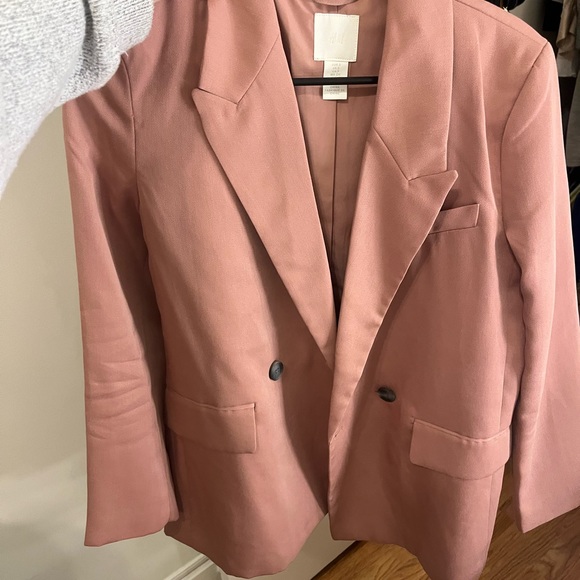 H&M small mauve Blazer - Size Small - Picture 2 of 4